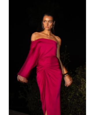 Women's Mira Drape Maxi Skirt