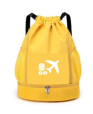 Perfect Personal Travel Go Bag- Yellow