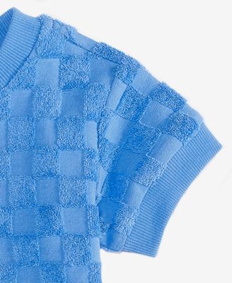 Baby Boys Checkered Terry T-Shirt & Shorts, Exclusively at Macy's