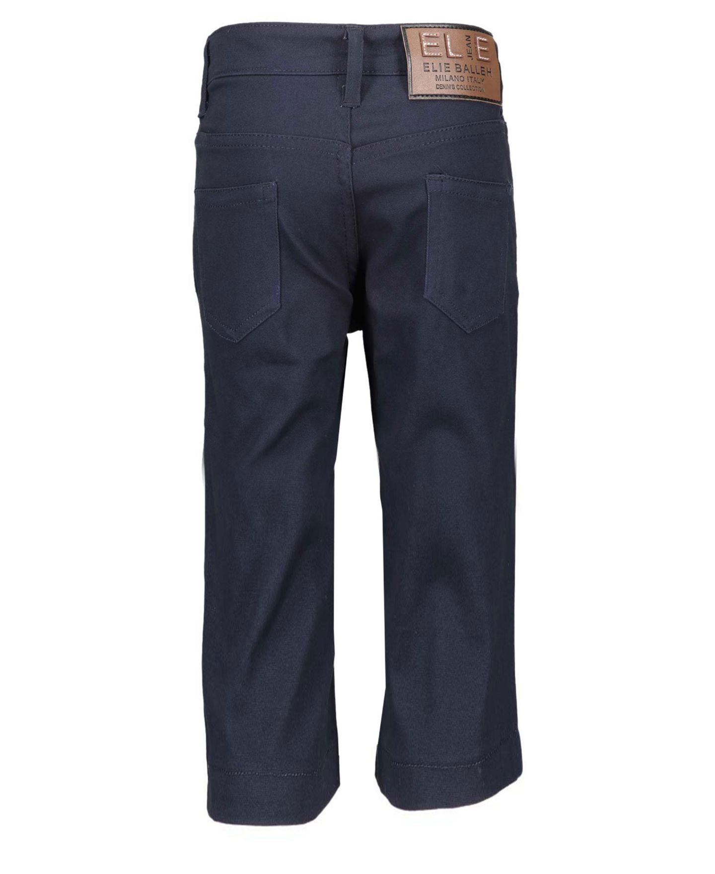 Брюки Elie Balleh Navy Slim Fit 5 Pocket Twill для мальчиков, цвет: Тёмно-синий — фото 2
