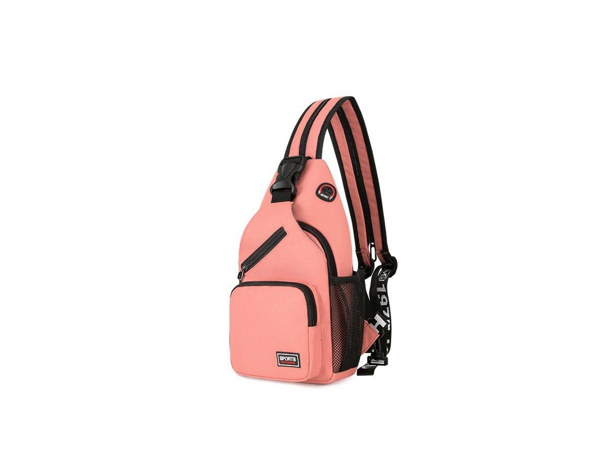 Color Pop Crossbody Travel Bag - Pink - Pink