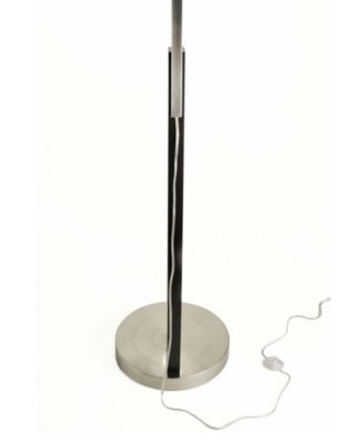 72" Wood Plimpton 1 Light Arc Floor Lamp