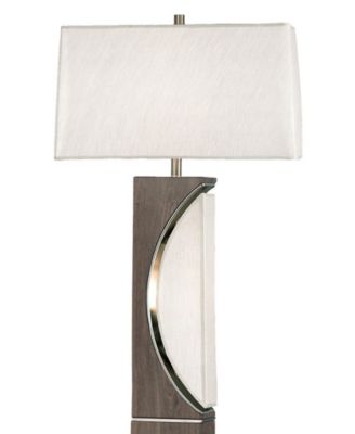 63" Metal Half Moon Floor Lamp
