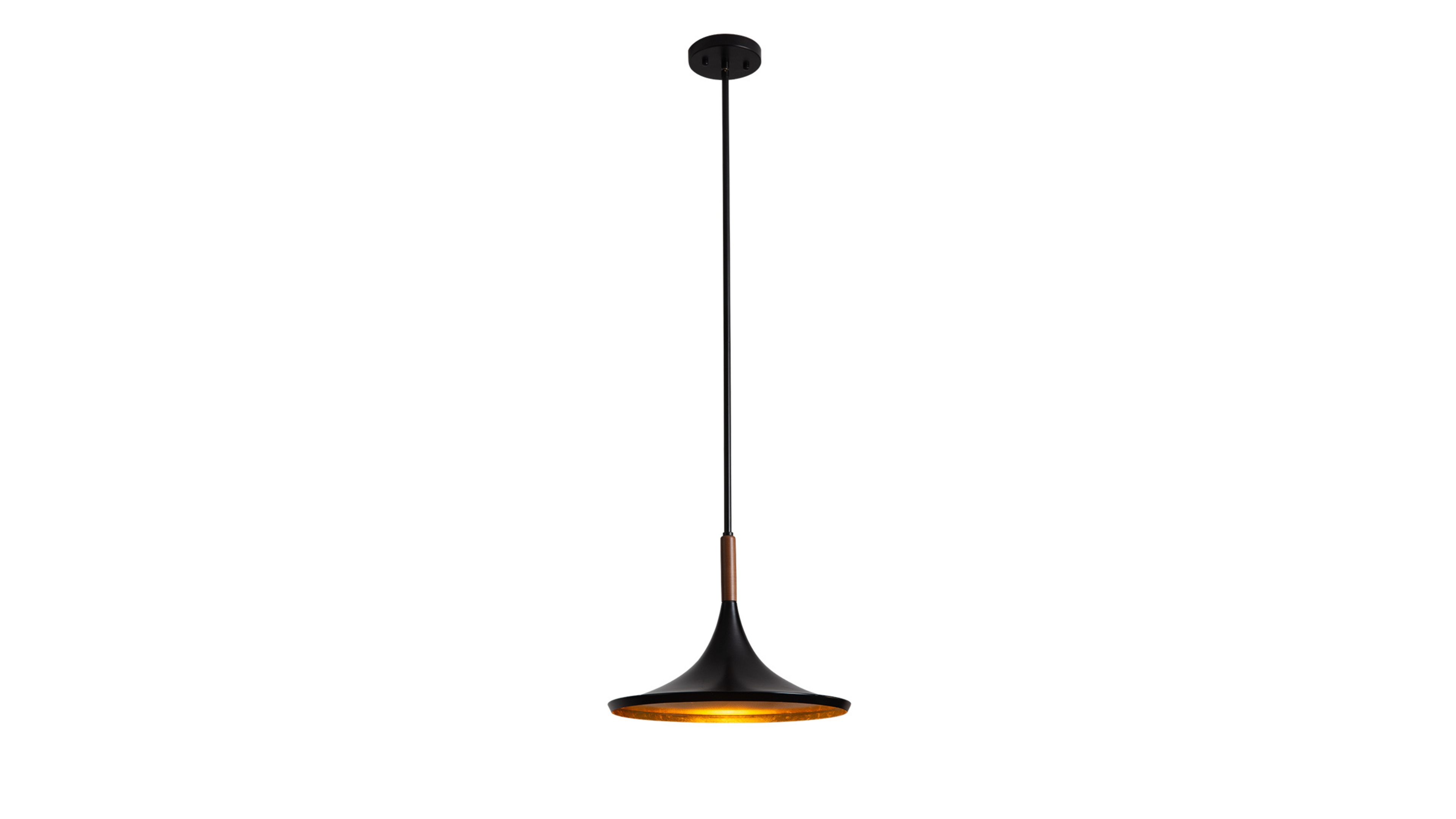 Nova of California 10" Metal Lodi Small Pendant Lamp