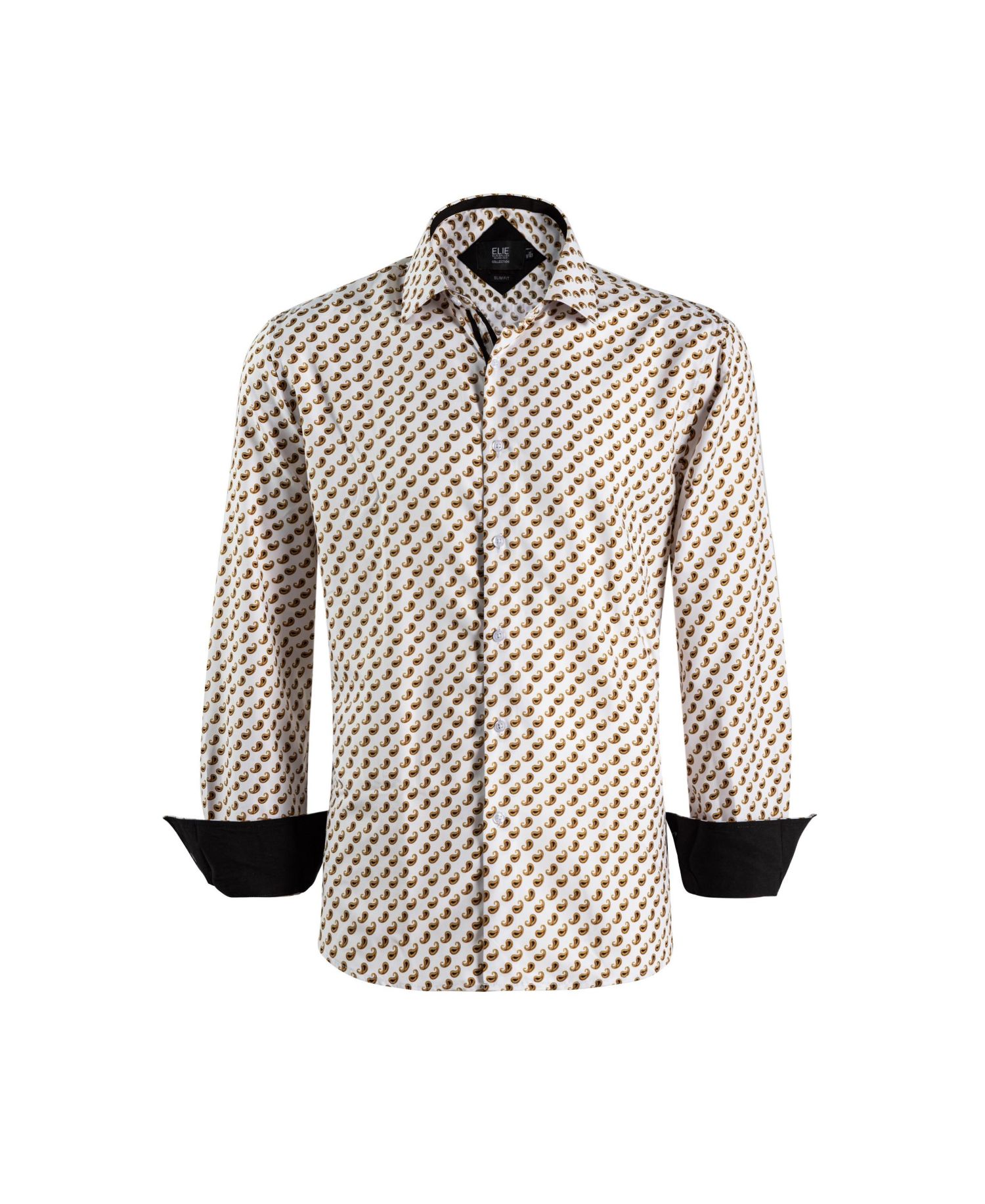 Big Boys Paisley Button-Down Slim Fit Shirt