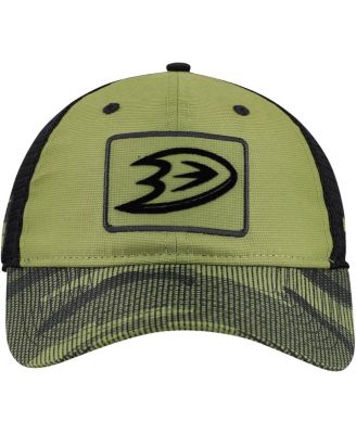 Оливковое фанатики мужские Анахайм Дакс военной признательность регулируемая бейсболка