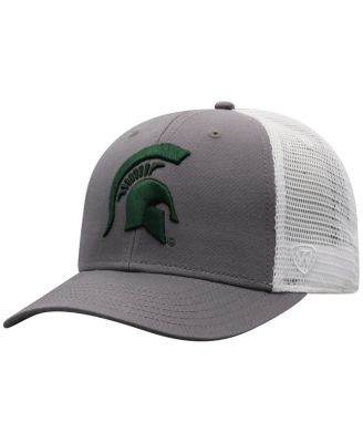 Top of the World - Men's Gray Michigan State Spartans Trucker Adjustable Hat