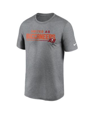 Мужская футболка Nike Heather Gray Tampa Bay Buccaneers Legend Team Shoutout Performance от Nike