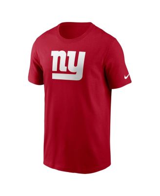 Мужская красная футболка Nike с основным логотипом New York Giants от Nike