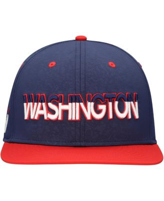 Мужская темно-синяя кепка Fanatics с альтернативным логотипом Washington Capitals