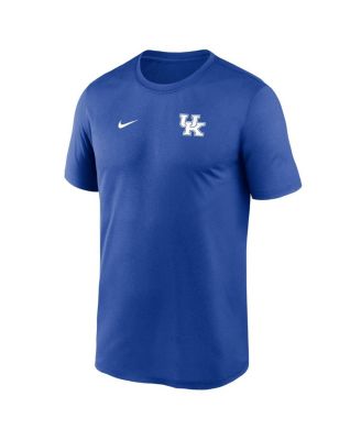 Мужская футболка Nike Royal Kentucky Wildcats 2025 с небольшим логотипом Legend Performance