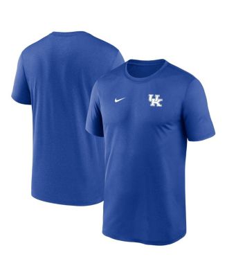 Nike - Men's Royal Kentucky Wildcats 2025 Sideline Small Logo Legend Performance T-Shirt