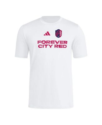 Мужская белая футболка Adidas St. Louis City SC 2025 Jersey Hook AEROREADY от Adidas