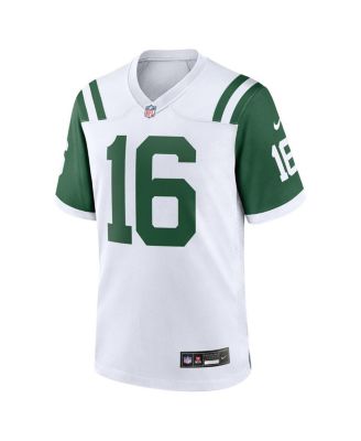 Мужская спортивная майка Винни Теставерде от Nike белого цвета New York Jets Classic для запасных игроков на пенсии
