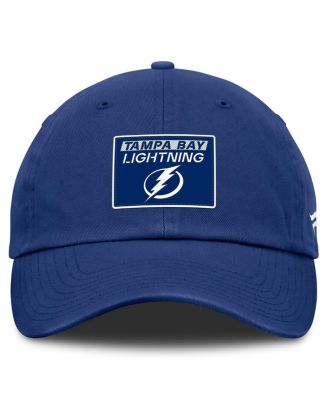 Мужская синяя регулируемая шляпа Fanatics Tampa Bay Lightning Authentic Pro Prime от Fanatics