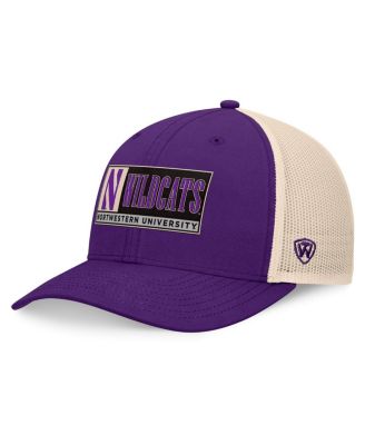 Top of the World - Men's Purple/Natural Northwestern Wildcats Bennett Trucker&nbsp;Adjustable Hat