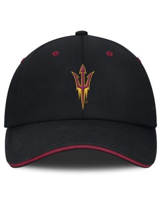 Мужская черная шляпа Top of the World от Arizona State Sun Devils с регулируемой застежкой на жгут