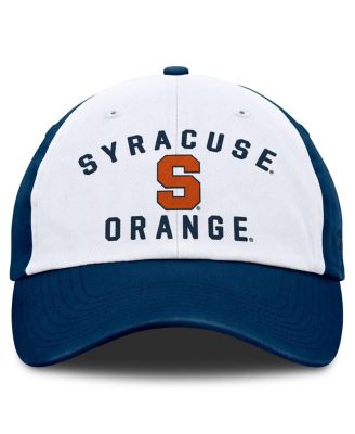 Men's White Syracuse Orange Weston Adjustable Hat