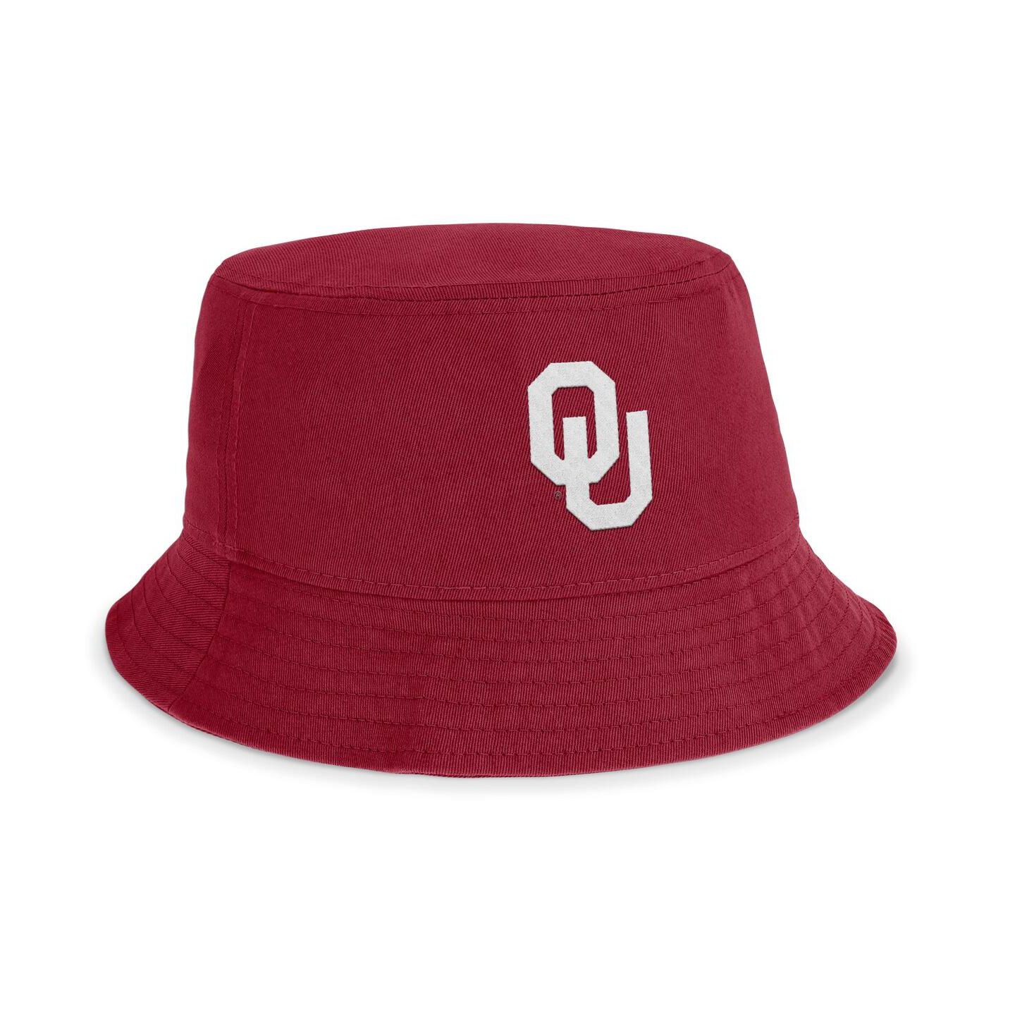 Мужская панама Jordan Crimson Oklahoma Sooners Local Apex Bucket Hat — фото 3