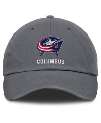 Мужские угольно-синие куртки Fanatics Columbus Blue, выстиранная регулируемая шляпа