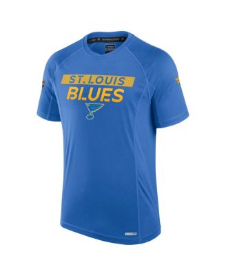 Мужская синяя футболка-реглан Fanatics St. Louis Blues Authentic Pro Tech Raglan от Fanatics