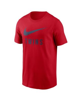 Мужская красная футболка Nike Minnesota Twins Swoosh от Nike
