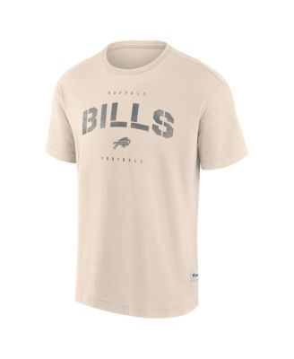Мужская кремовая футболка Fanatics Buffalo Bills Elements выдержанная в тон Future Ground