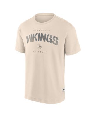 Мужская кремовая футболка Minnesota Vikings Elements Fanatics выдержанная в тон Future Ground