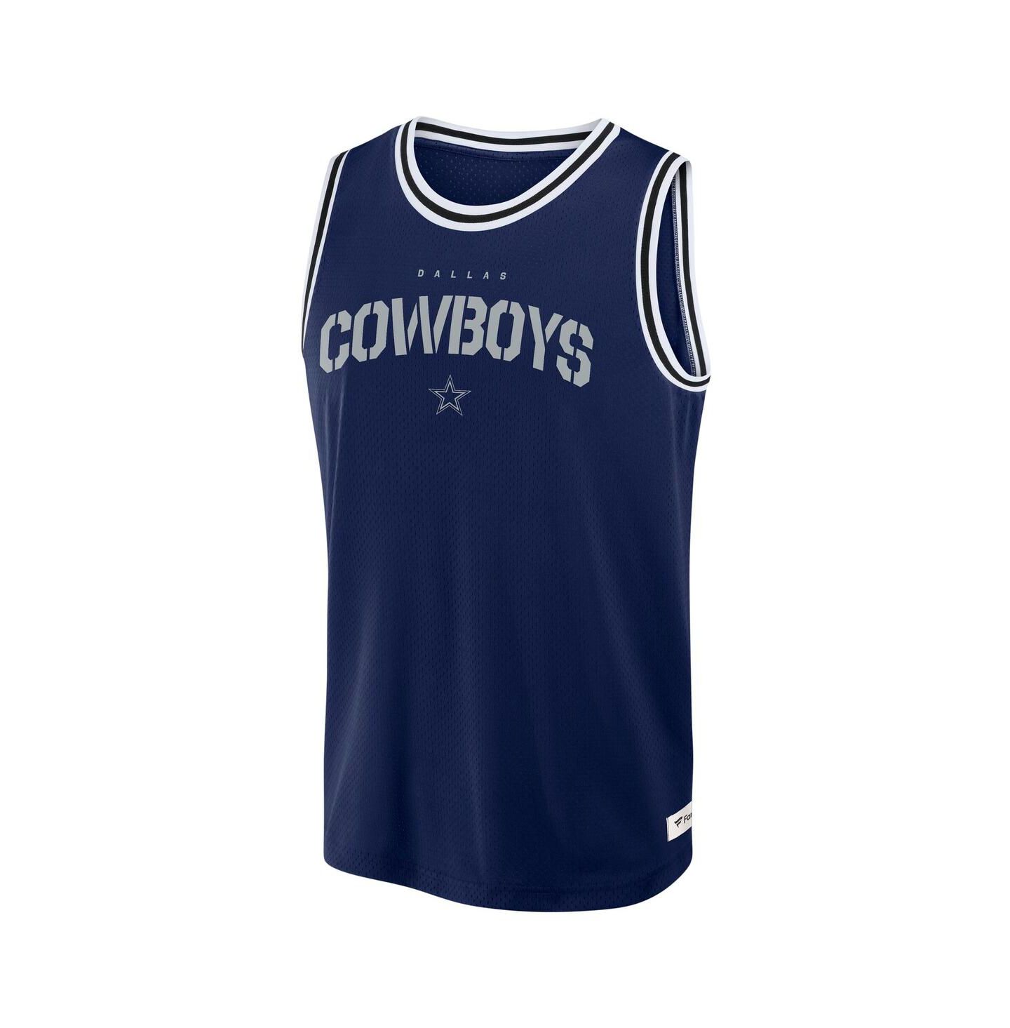 Мужской топ Fanatics Navy Dallas Cowboys Elements Future Ground Jersey — фото 2
