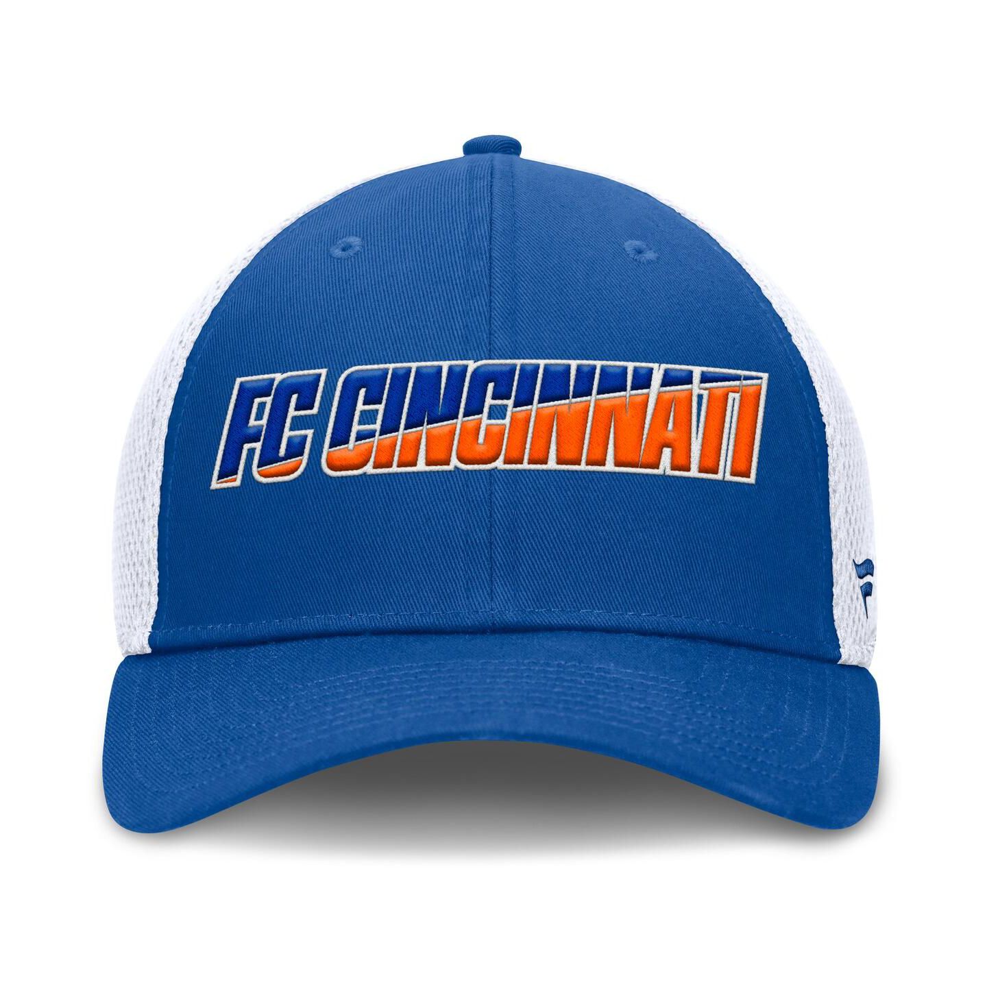 Мужская кепка Fanatics Blue FC Cincinnati Rocket Flex Hat — фото 2