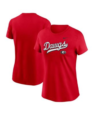 Nike - Women's Red Georgia Bulldogs Local Script T-Shirt