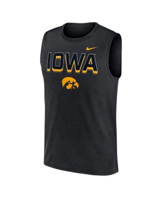 Мужская черная майка Nike Iowa Hawkeyes Prime Time Tricode Legend Performance Tank от Nike