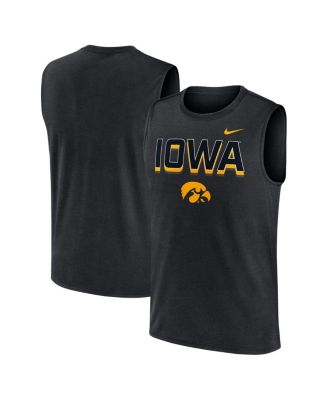 Nike - Men's Black Iowa Hawkeyes Primetime Tricode Legend Performance Tank Top