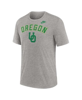 Мужская футболка Nike Heather Grey Oregon Ducks Legacy Arch Tri-Blend от Nike
