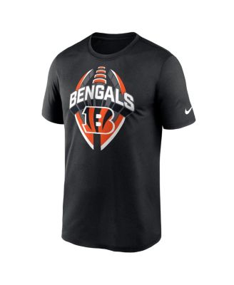 Мужская черная футболка Nike Cincinnati Bengals Legend Icon Performance от Nike