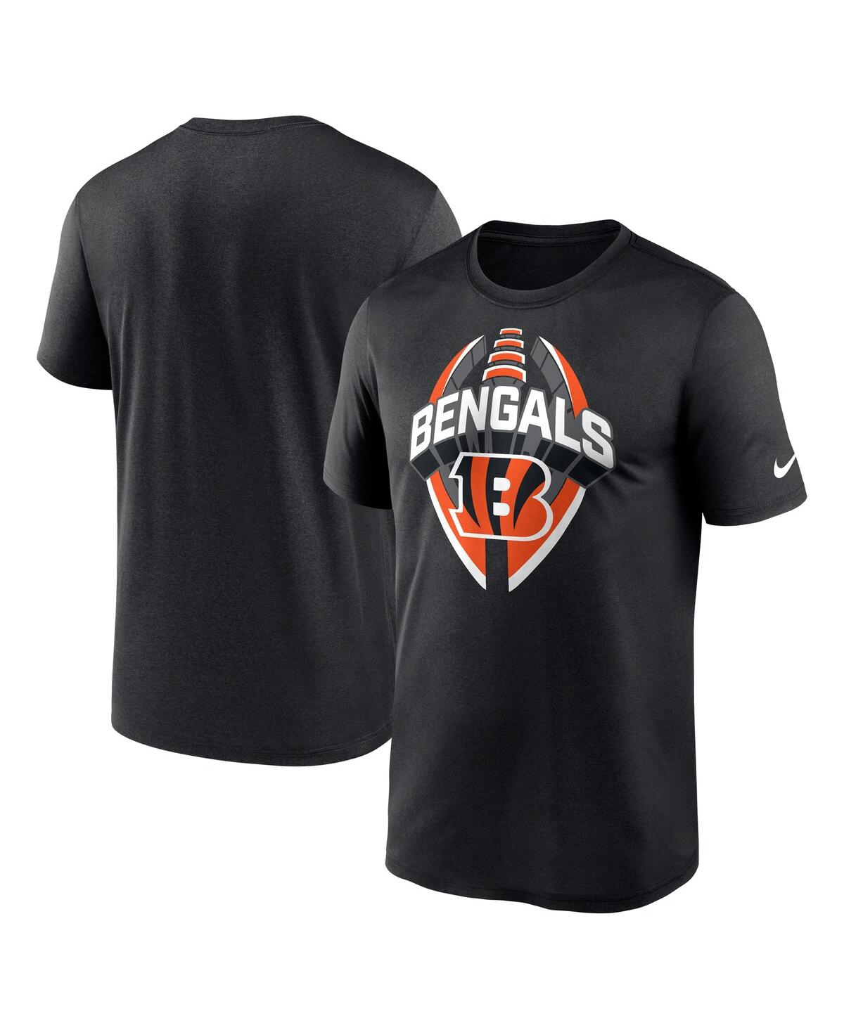Men's Black Cincinnati Bengals Legend Icon Performance T-Shirt - Black