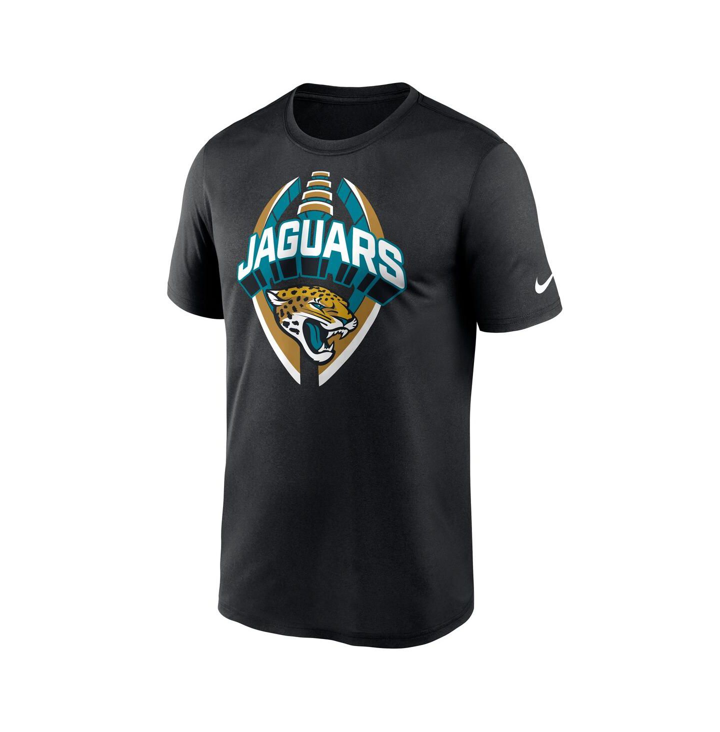 Мужская футболка Nike Black Jacksonville Jaguars Legend Icon Performance — фото 2