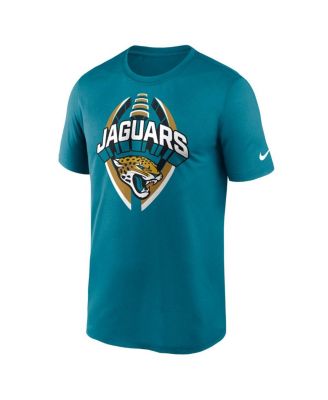 Мужская футболка Nike Jacksonville Jaguars Legend Icon Performance в бирюзовом цвете