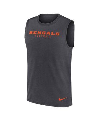 Мужская майка для тренировки мышц Nike от Cincinnati Bengals Prime Time Legend Performance