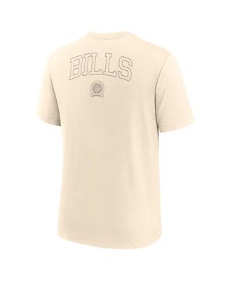 Мужская кремовая футболка Nike Buffalo Bills Glory Tri-Blend от Nike