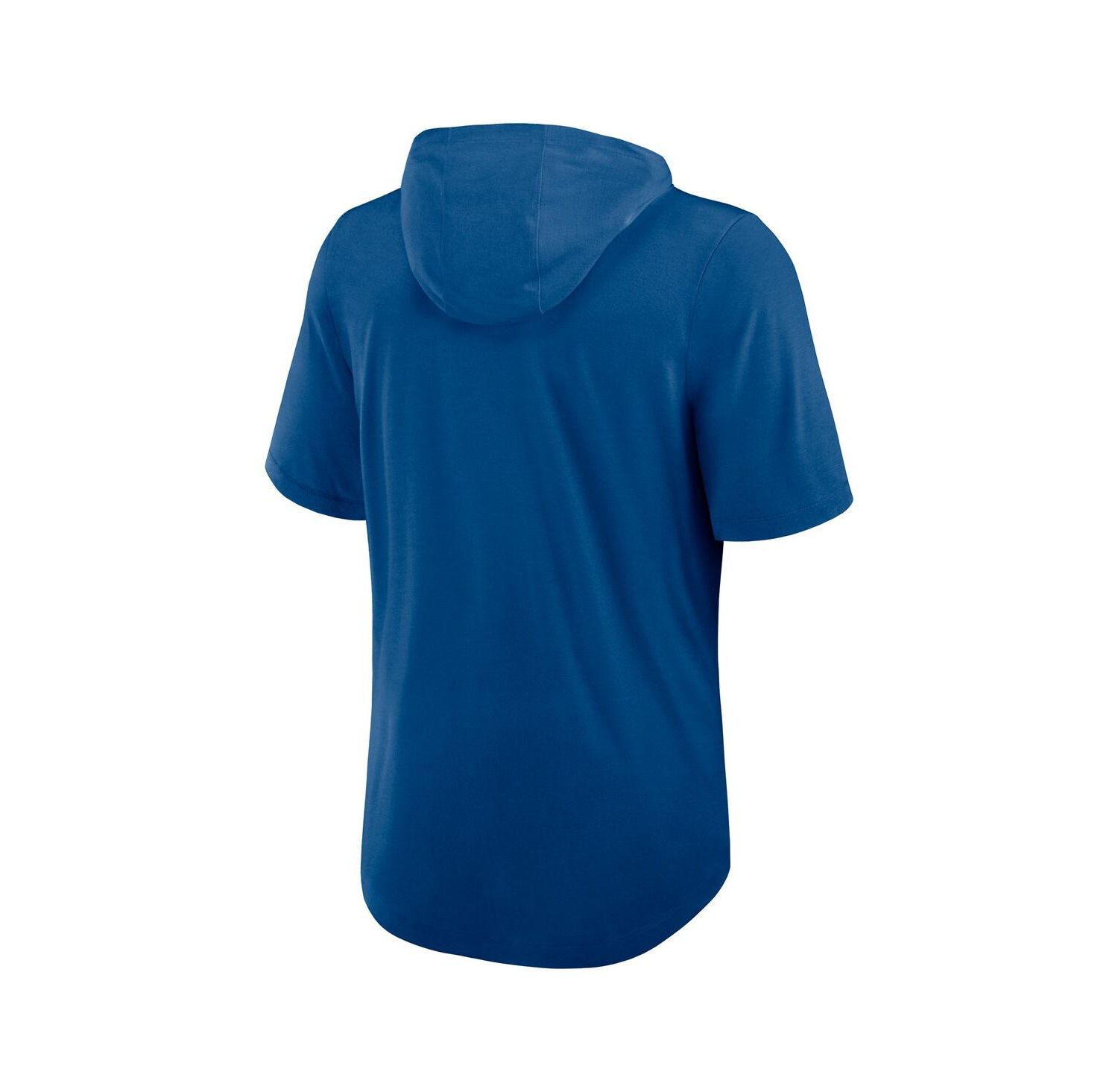 Men's Royal Indianapolis Colts Lockup Tri-Blend Hoodie T-Shirt