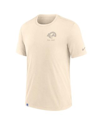 Мужская кремовая футболка Nike Los Angeles Rams Glory Tri-Blend от Nike