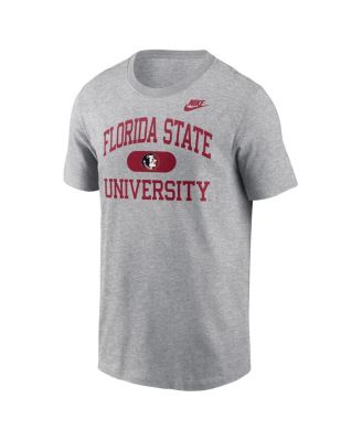 Мужская футболка Nike Heather Charcoal Florida State Seminoles Legacy Alma Mater от Nike