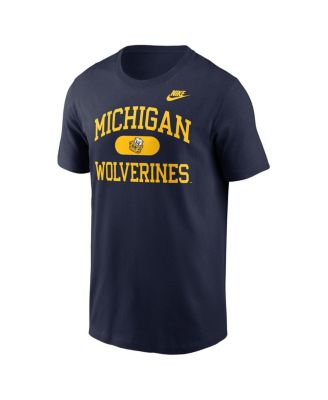 Мужская темно-синяя футболка Nike Michigan Wolverines Legacy Alma Mater от Nike