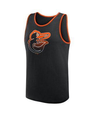 Спортивная мужская черная майка Baltimore Orioles с логотипом 