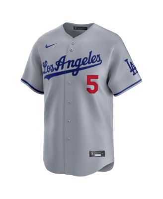 Мужская спортивная майка Nike Freddie Freeman серого цвета Los Angeles Dodgers Road Limited от Nike