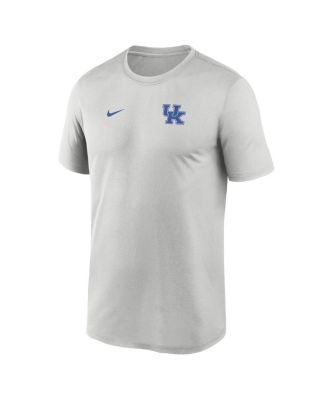 Мужская серая футболка Nike Kentucky Wildcats 2025 с небольшим логотипом Legend Performance от Nike
