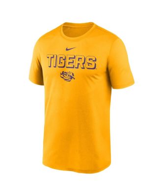 Мужская футболка Nike Gold LSU Tigers 2025 Sideline Legend Performance с золотым покрытием