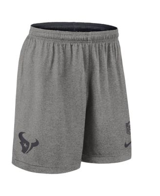 Men's Navy Houston Texans Sideline Reversible Performance Shorts