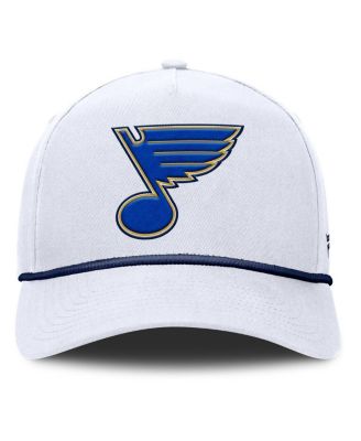 Мужская белая шляпа Fanatics St. Louis Blues с регулируемой А-образной оправой и веревкой